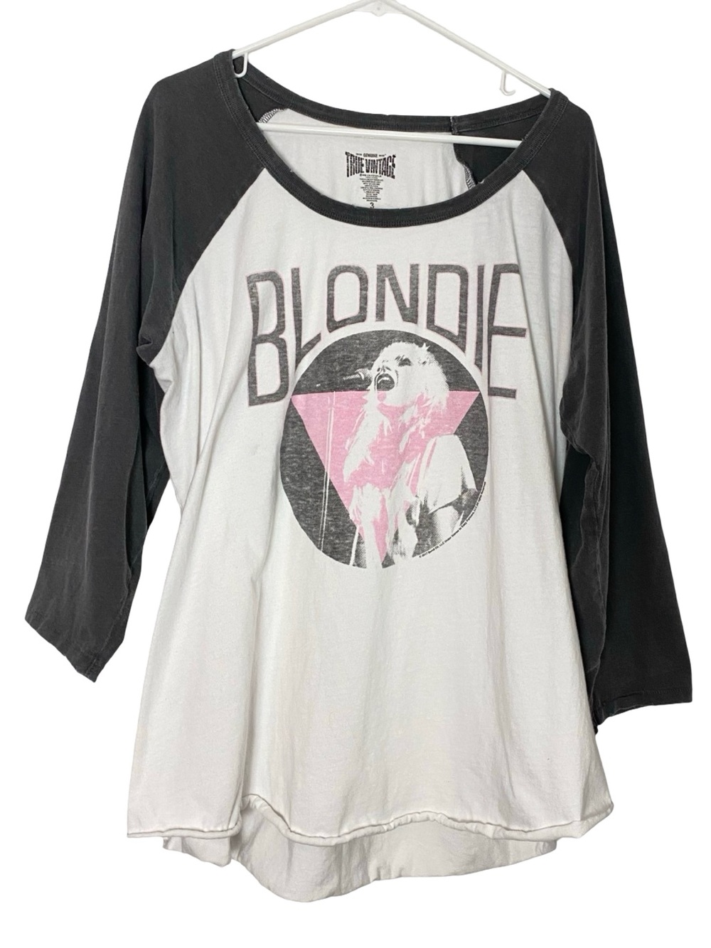 Blondie Band Tee Tshirt Womens Size XL Chest 25 Length 30 Retro Classic T-Shirt